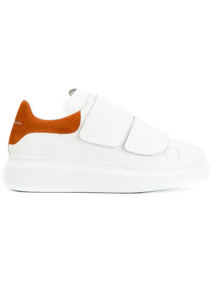Alexander Mcqueen Strap Sneakers - White