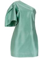 Tufi Duek Asymmetric Dress - Green