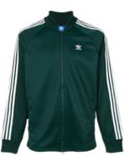 Adidas Originals - Tri-stripe Track Jacket - Men - Cotton/polyester - S, Green, Cotton/polyester