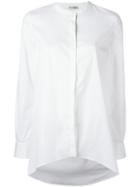 Brunello Cucinelli Button Up Blouse, Size: Medium, White, Cotton/spandex/elastane/polyamide
