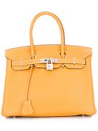 Hermès Vintage Birkin 30 Bag - Yellow & Orange