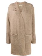 Zadig & Voltaire Wrap-style Knit Cardigan - Neutrals