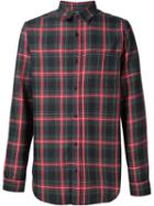 321 Checked Classic Shirt, Men's, Size: Xxl, Green, Polyester/rayon