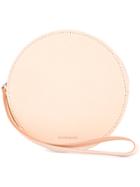 Building Block Puck Clutch Bag - Nude & Neutrals
