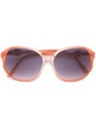 Yves Saint Laurent Vintage Oversized Sunglasses, Women's, Yellow/orange