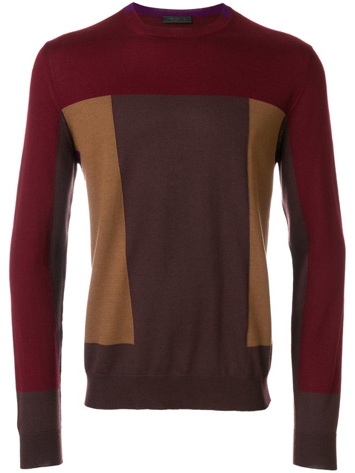 Prada Block Colour Sweater - Multicolour