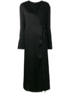 Andrea Ya'aqov Midi Shift Dress - Black