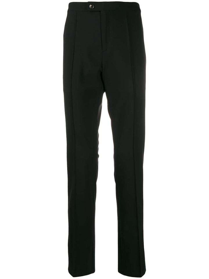 John Varvatos Slim-fit Tapered Trousers - Black