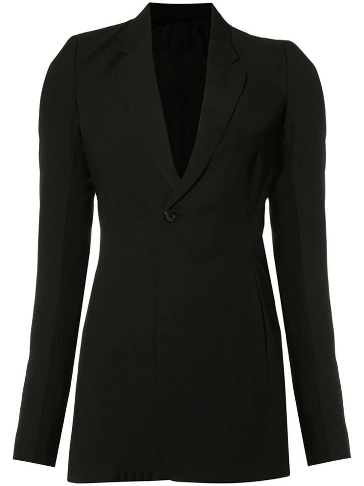 Rick Owens Tailored Jacket - Black