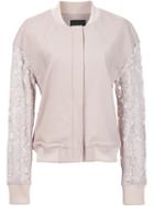 Thomas Wylde Lace-sleeve 'pine' Jacket