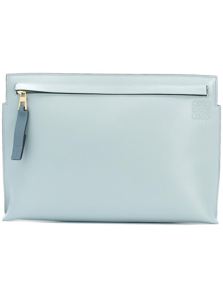 Loewe Medium T Pouch - Blue