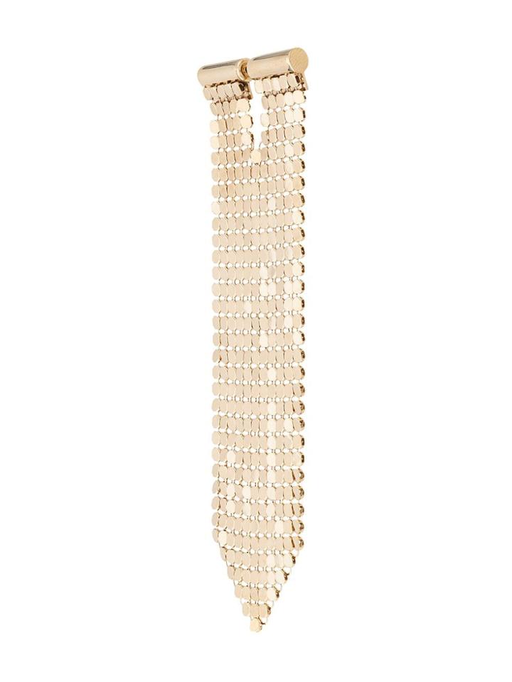 Paco Rabanne Geometric Drop Earrings - Gold