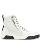 Diesel Lace-up Boots - White