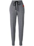 Markus Lupfer Lip Patch Track Pants - Grey