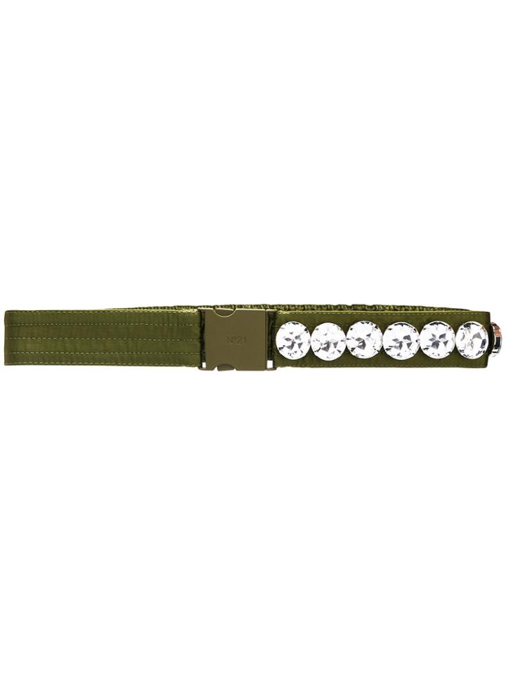 No21 Crystal Belt - Green
