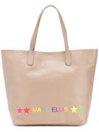 Marc Ellis Glamour Shopper Tote - Nude & Neutrals