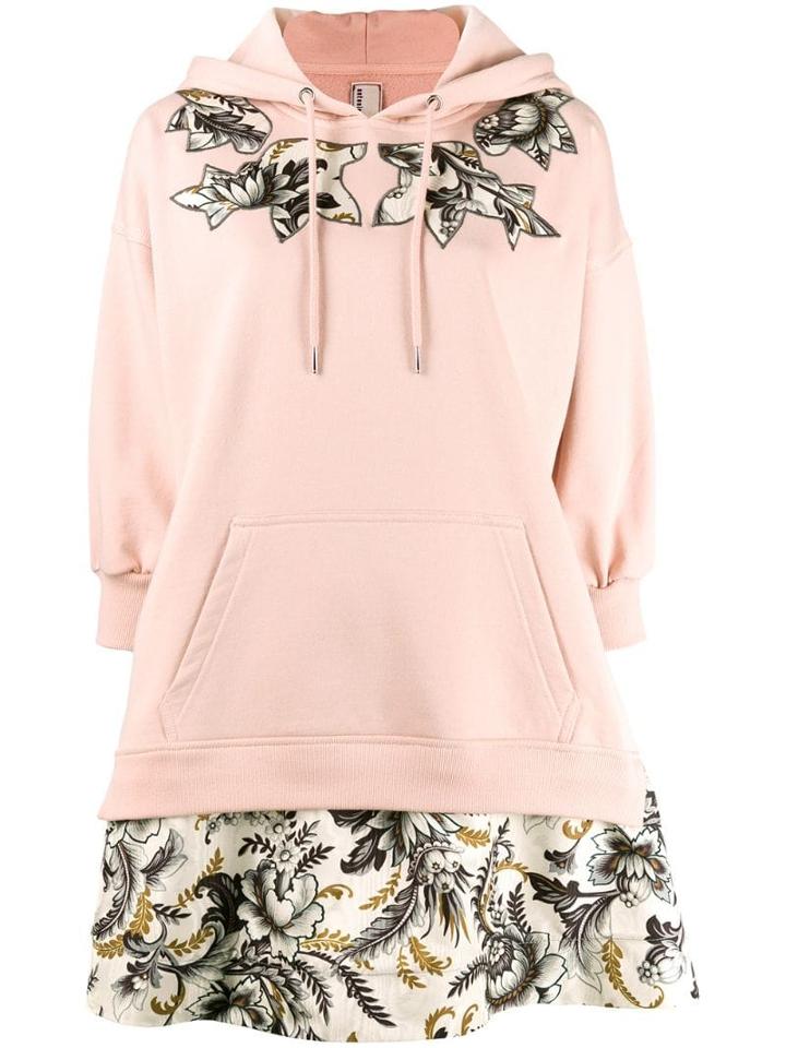 Antonio Marras Flared Trim Hoodie - Neutrals