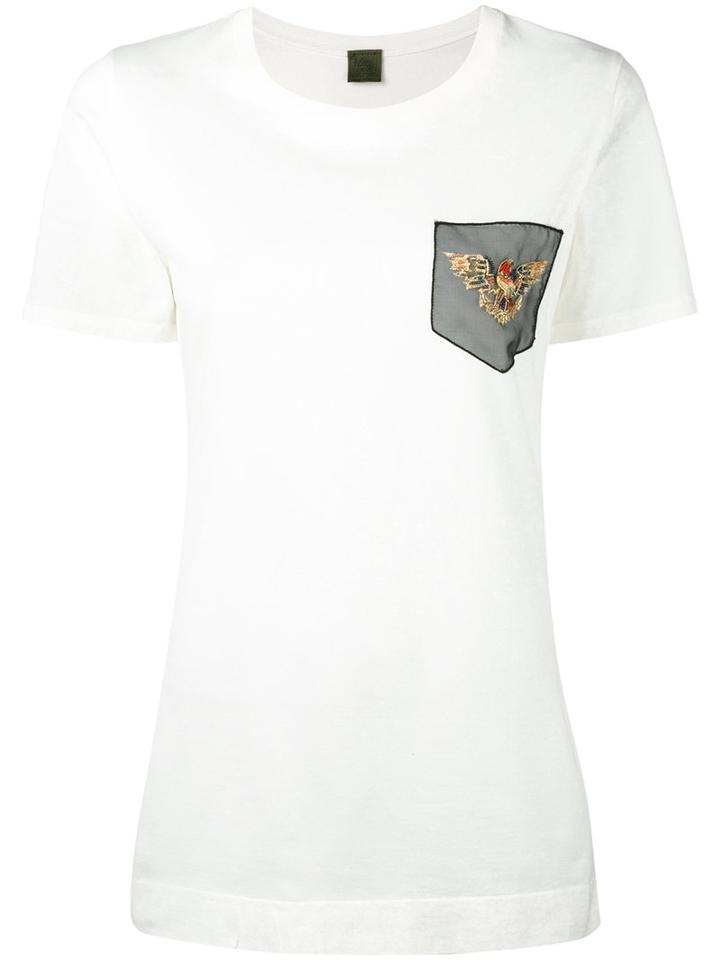 Mr & Mrs Italy - Embellished T-shirt - Women - Cotton - 42, White, Cotton