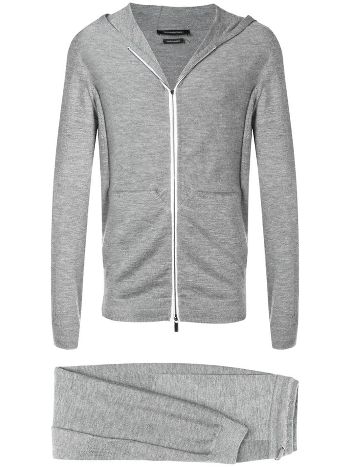 Ermenegildo Zegna Two Piece Tracksuit - Grey