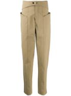 Isabel Marant Lixy High-waisted Trousers - Neutrals