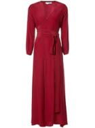 Rhode Resort Jagger Wrap Dress - Red