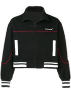 Ader Error Cropped Sports Jacket - Black