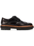 Tod's Chunky Sole Brogues - Black