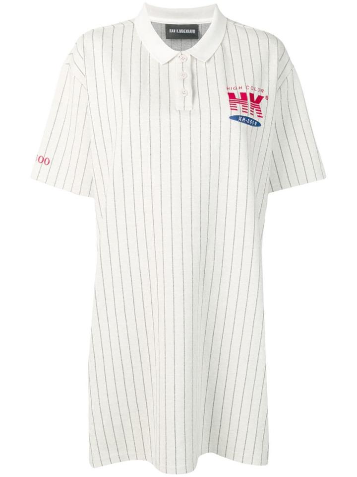 Han Kj0benhavn Logo Jersey Dress - White