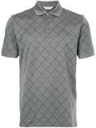 Gieves & Hawkes Embroidered Polo Top - Grey