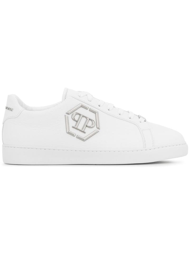 Philipp Plein Over The Top Sneakers - White
