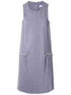 Olympiah Sleeveless Panelled Mini Dress - Neutrals