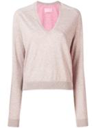 Zadig & Voltaire Classic V-neck Sweater - Neutrals