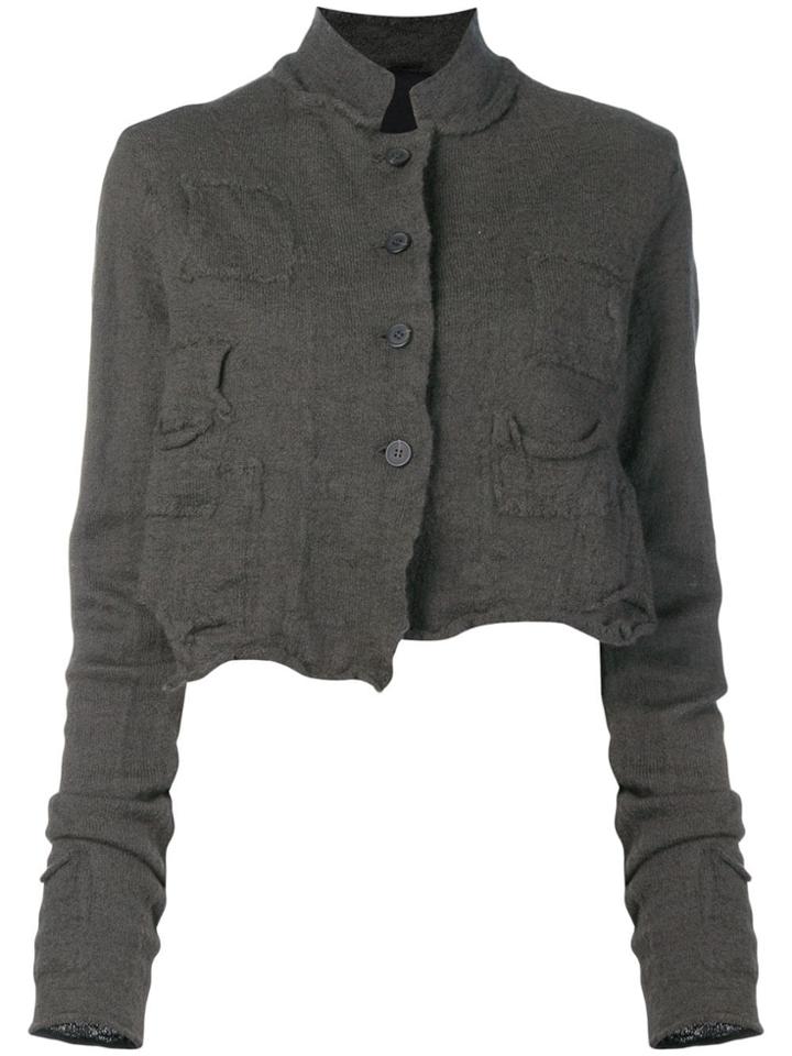 Rundholz Black Label Cropped Cardigan - Green