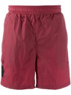 Pop Trading Company Swim Shorts - Brown