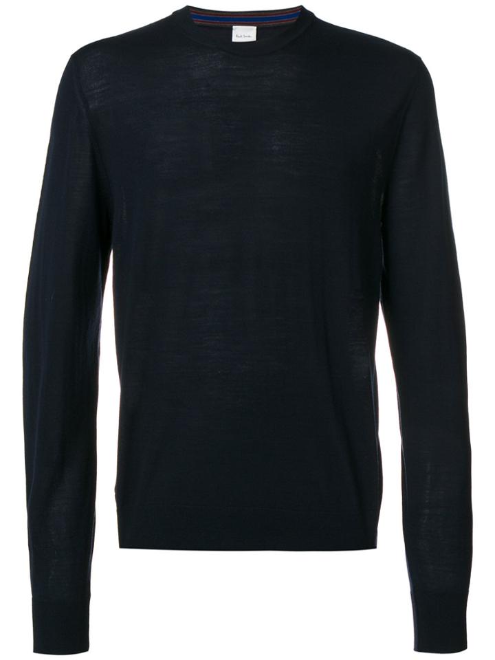Paul Smith Round Neck Sweater - Blue