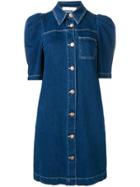 See By Chloé Denim Shirt Dress - Blue