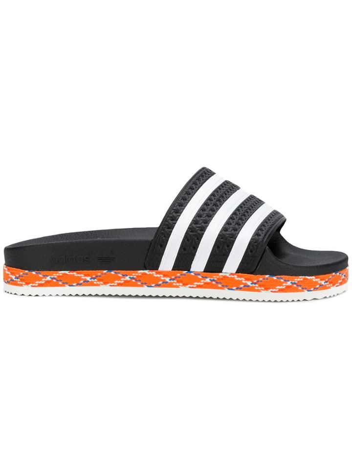 Adidas Adilette New Bold Slides - Black