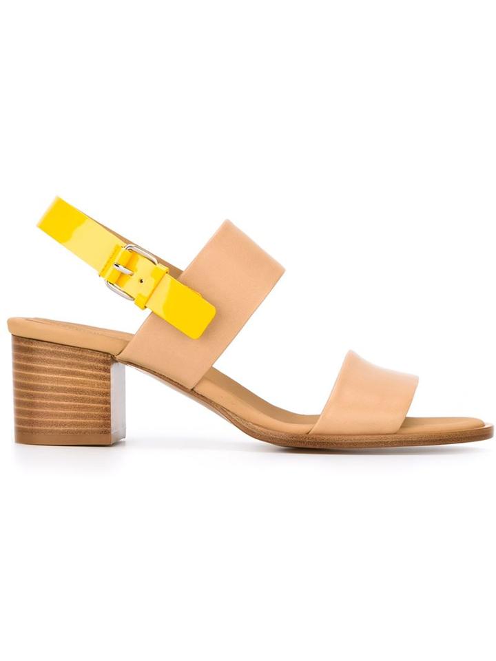 Veronique Branquinho Chunky Heel Sandals