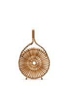 Cult Gaia Zaha Mini Tote Bag - Brown