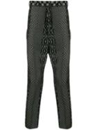 Haider Ackermann Cropped Low Crotch Trousers - Grey
