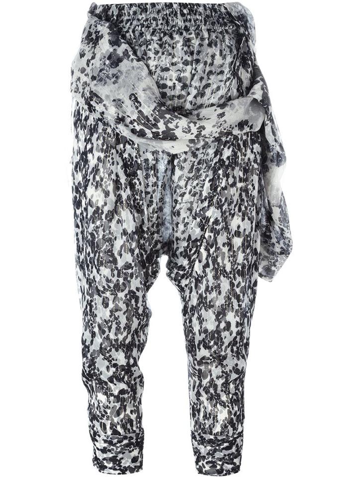 Faith Connexion Print Harem Trousers