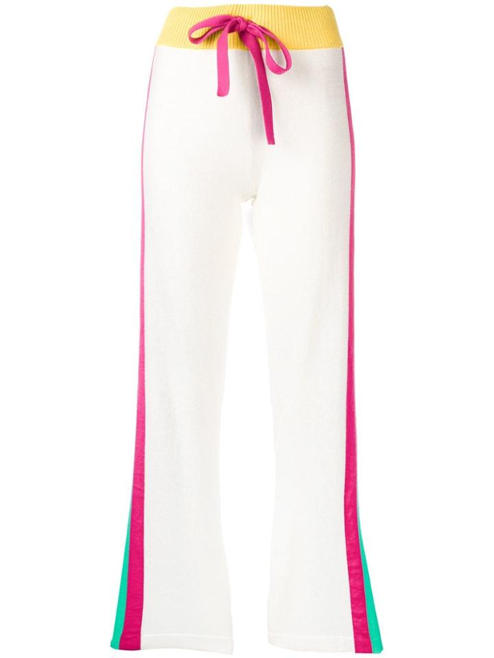 Escada Sport Drawstring Track Trousers - White