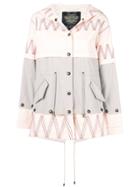 Mr & Mrs Italy Embroidered Mini Parka - Pink