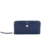 Fendi Zip-around Wallet - Blue