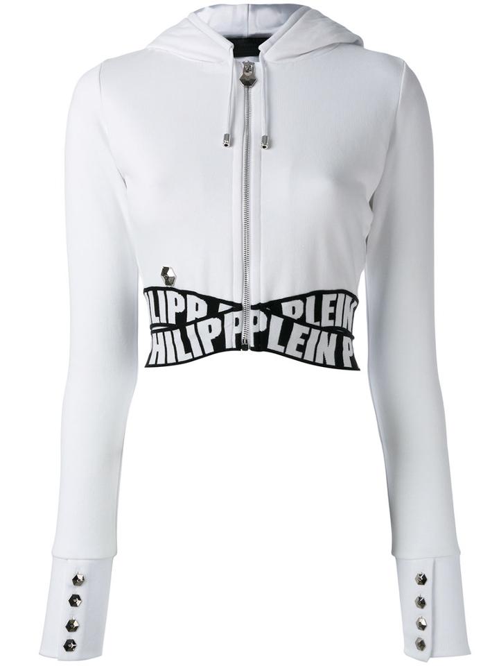 Philipp Plein Albizia Jogging Hoodie, Women's, Size: Medium, White