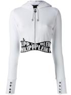 Philipp Plein Albizia Jogging Hoodie, Women's, Size: Medium, White