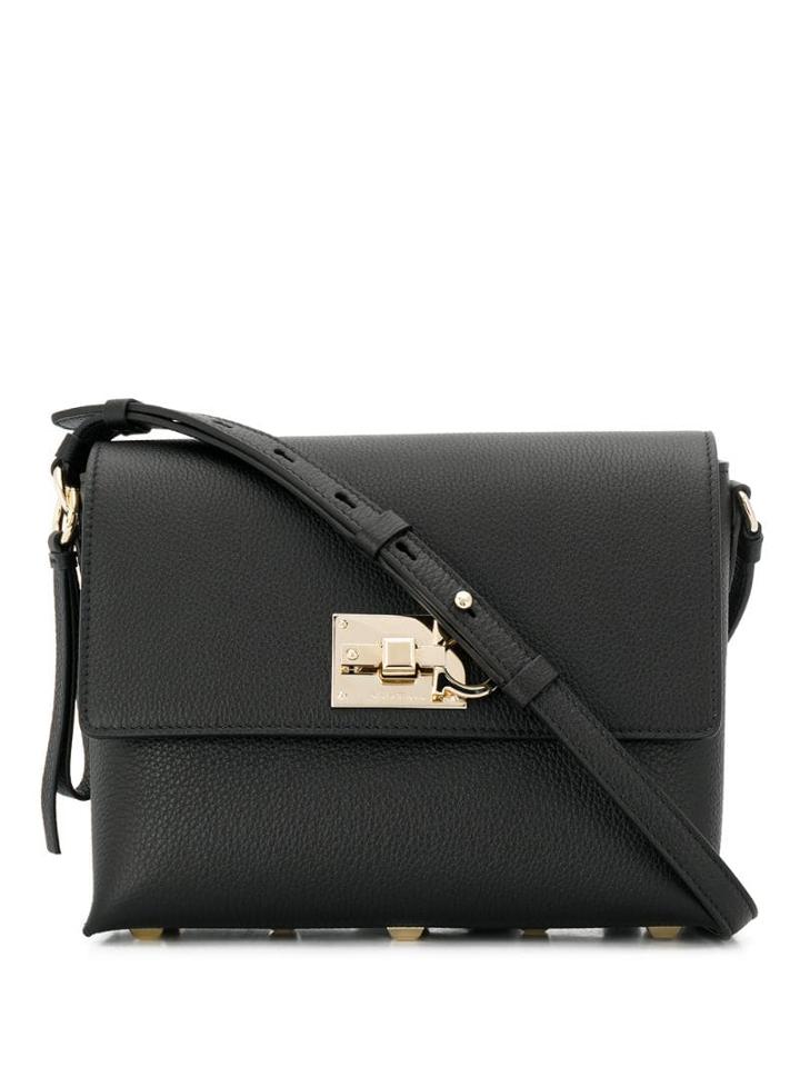 Salvatore Ferragamo Studio Cross Body Bag - Black