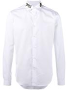 Valentino - Embellishd Collar Shirt - Men - Cotton/polyester - 39, White, Cotton/polyester