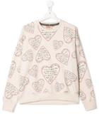 Vingino Graphic Print Sweatshirt - White