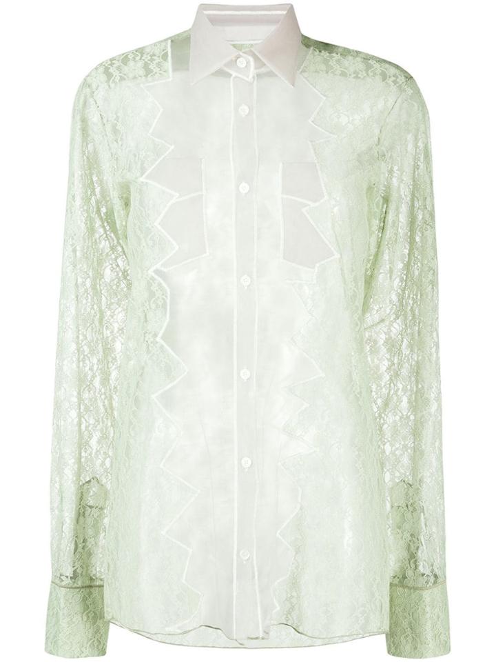 Viktor & Rolf Classic Cut Shirt - Green